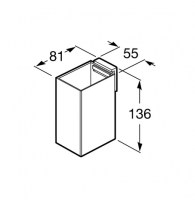 ROCA RUBIK PORTAVASO PARED